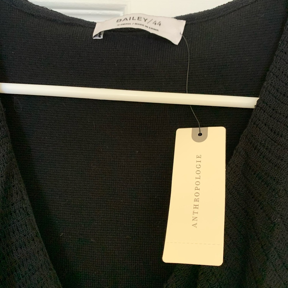 NWT Anthropologie tight black dress